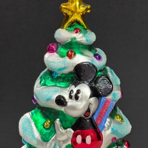 Christopher Radko 1997 Disney Mickey & Minnie Christmas Tree Ornament 97-DIS-34 - Picture 4 of 6
